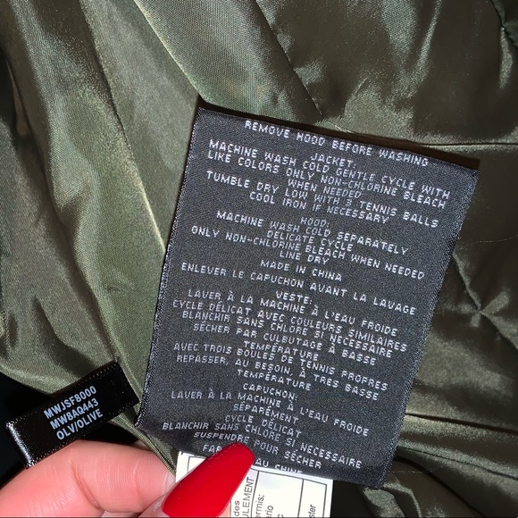 Marc New York by Andrew Marc Chevron Quilted Jacket with Removable Faux Fur—NWT - Picture 17 of 17